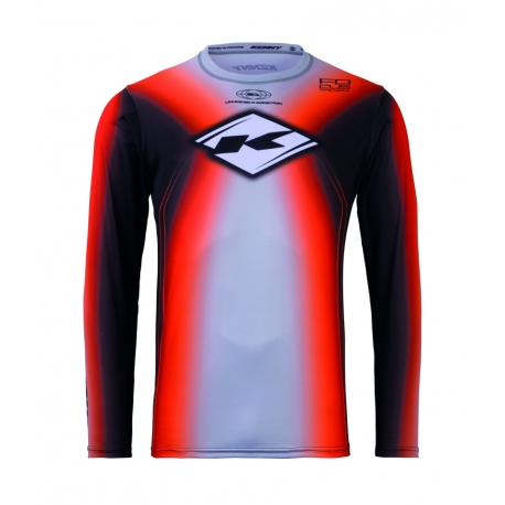 KENNY RACING KOSZULKA CROSS/ENDURO TRACK FOCUS ORANGE KOLOR POMARAŃCZOWY ROZMIAR M