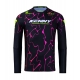 KENNY RACING KOSZULKA CROSS/ENDURO PERFORMANCE KID/JUNIOR/DZECIĘCE WAVE BLACK KOLOR CZARNY ROZMIAR XS (10/12 LAT)