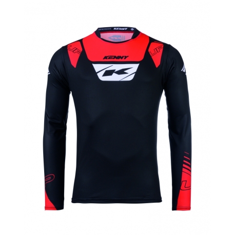 KENNY RACING KOSZULKA TRIAL UP BLACK RED KOLOR CZARNY/CZERWONY ROZMIAR M