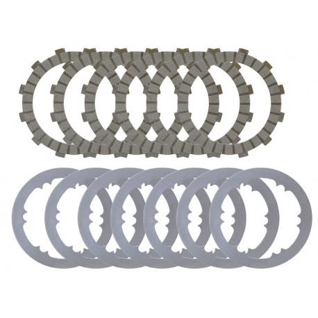 PSYCHIC TARCZE I PRZEKŁADKI SPRZĘGŁOWE (KOMPLET) KTM SX 65 '24-'25, HUSQVARNA TC 65 '24-'25, GAS GAS MC 65 '24-'25 (EBS5594)