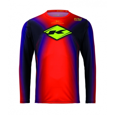 KENNY RACING KOSZULKA CROSS/ENDURO TRACK FOCUS RED KOLOR CZERWONY ROZMIAR XL