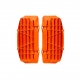 RACETECH (RTECH) OSŁONY (KRATKI) WLOTÓW CHŁODNIC KTM EXC/EXCF 17-18, SXF 16-18, SX 17-18 KOLOR POMARAŃCZOWY (8457900001)