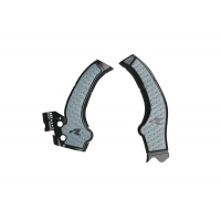 RACETECH (RTECH) 2025/12 OSŁONY RAMY (KOMPLET) KOVE X PRO / RALLY 800 '24-'25 KOLOR CZARNY / SZARY