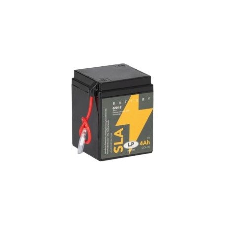 LANDPORT AKUMULATOR 6N4-2 SLA (MS 6N4-2) 6V 4AH (CCN 30) 71X71X93 BEZOBSŁUGOWY - ZALANY (20)