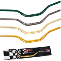 ACCEL KIEROWNICA ALUMINIOWA 28,6 MM TAPER MX WZÓR HONDA CR WYSOKA (7075-T6) ERGAL KOLOR TYTANOWY (SZER. 790MM, WYS. 101MM)