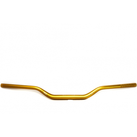 ACCEL KIEROWNICA (28,6MM) TAPER MX WZÓR YAMAHA YZ NISKA (7075-T6) ERGAL KOLOR ZŁOTY (SZER. 810MM, WYS. 65MM)