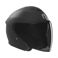 NOX PREMIUM KASK OTWARTY JET Z BLENDĄ SPY KOLOR CZARNY MAT ROZMIAR XL