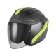 NOX KASK OTWARTY JET Z BLENDĄ N130 EKTO KOLOR ŻÓŁTY FLUO/CZARNY MAT ROZMIAR S