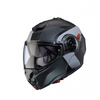 CABERG KASK SZCZĘKOWY FLIP-UP MODEL DUKE EVO INDY KOLOR SZARY/CZARNY MAT ROZMIAR S (PINLOCK W ZESTAWIE)
