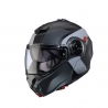 CABERG KASK SZCZĘKOWY FLIP-UP MODEL DUKE EVO INDY KOLOR SZARY/CZARNY MAT ROZMIAR S (PINLOCK W ZESTAWIE)