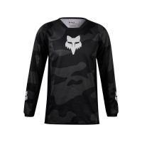 BLUZA MOTOCYKLOWA JUNIOR FOX 180 BNKR BLACK CAMO YM