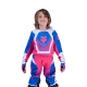 BLUZA MOTOCYKLOWA JUNIOR FOX 180 COLLECT BLUE PINK