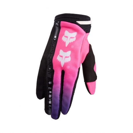 RĘKAWICE MOTOCYKLOWE JUNIOR FOX 180 ELEVATED PINK