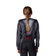 BLUZA MOTOCYKLOWA JUNIOR FOX 180 INTERFERE GREY RED YXL
