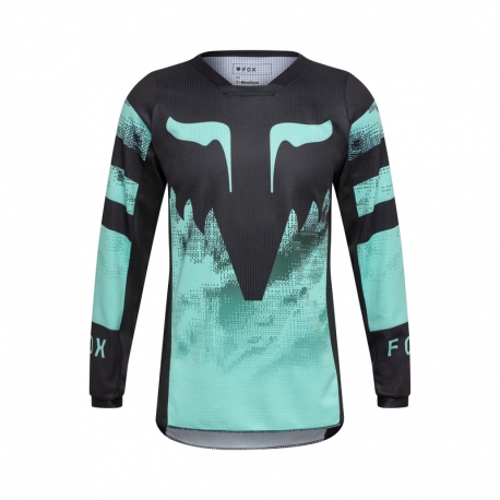 BLUZA MOTOCYKLOWA JUNIOR FOX 180 KAIROS TURQUOISE YM