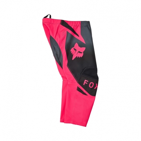 SPODNIE MOTOCYKLOWE JUNIOR GIRLS FOX 180 SHIELD BLACK/PINK