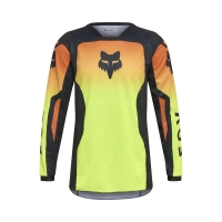 BLUZA MOTOCYKLOWA JUNIOR FOX 180 SHIELD FLUO YELLOW