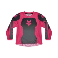 BLUZA MOTOCYKLOWA JUNIOR FOX GIRLS 180 SHIELD BLACK PINK