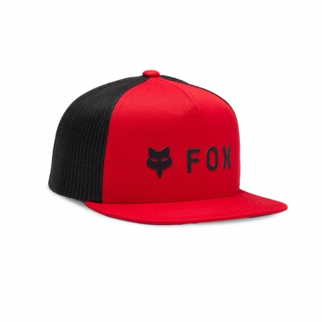 CZAPKA Z DASZKIEM JUNIOR FOX ABSOLUTE SB MESH FLAME RED YOS