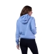 BLUZA Z KAPTUREM DAMSKA FOX ABSOLUTE PO FLEECE LIGHT SLATE