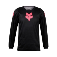 BLUZA MOTOCYKLOWA JUNIOR FOX GIRLS BLACKOUT BLACK BLACK