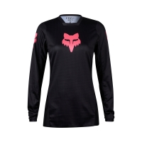 BLUZA MOTOCYKLOWA DAMSKA FOX BLACKOUT BLACK BLACK