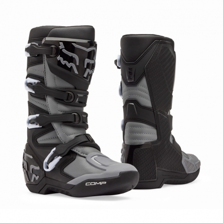 BUTY MOTOCYKLOWE JUNIOR FOX COMP CORE BLACK/GREY