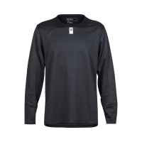 KOSZULKA ROWEROWA Z DŁUGIM RĘKAWEM JUNIOR FOX DEFEND BLACK