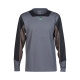 KOSZULKA ROWEROWA Z DŁUGIM RĘKAWEM JUNIOR FOX DEFEND GRAPHITE