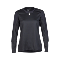 KOSZULKA ROWEROWA Z DŁUGIM RĘKAWEM DAMSKA FOX DEFEND BLACK
