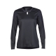 KOSZULKA ROWEROWA Z DŁUGIM RĘKAWEM DAMSKA FOX DEFEND BLACK