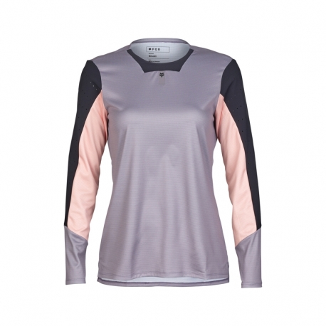 KOSZULKA ROWEROWA Z DŁUGIM RĘKAWEM DAMSKA FOX DEFEND STONE