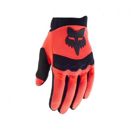 RĘKAWICE MOTOCYKLOWE JUNIOR FOX DIRTPAW FLUO ORANGE