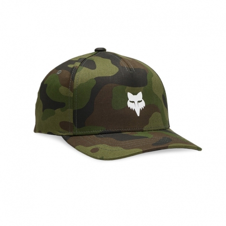 CZAPKA Z DASZKIEM JUNIOR FOX HEAD 110 SB GREEN CAMO YOS