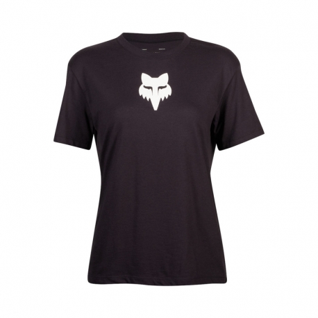 T-SHIRT DAMSKI FOX HEAD BLACK