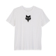 T-SHIRT DAMSKI FOX HEAD WHITE