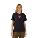T-SHIRT DAMSKI FOX HEAD BLACK PINK