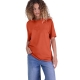 T-SHIRT DAMSKI FOX HEAD CORAL