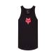 KOSZULKA BEZ RĘKAWÓW DAMSKA FOX HEAD TANK BLACK PINK