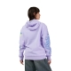 BLUZA Z KAPTUREM DAMSKA FOX HELLO FUTURE FLEECE PO LILAC M