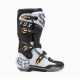 BUTY MOTOCYKLOWE FOX INSTINCT WHITE BLACK GREY 9 (WKŁADKA 265MM)