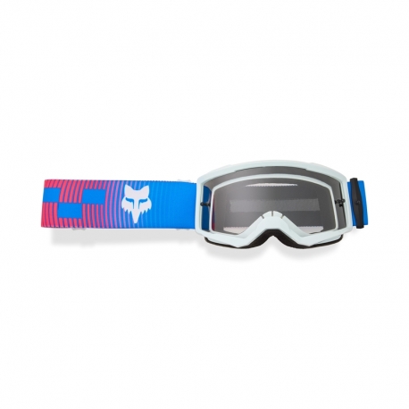 GOGLE MOTOCYKLOWE JUNIOR FOX MAIN COLLECT BLUE PINK YOS