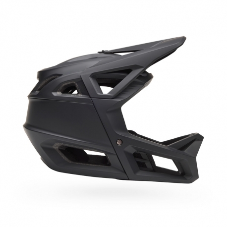 KASK ROWEROWY JUNIOR FOX PROFRAME MATTE BLACK YOS