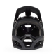 KASK ROWEROWY JUNIOR FOX PROFRAME MATTE BLACK YOS