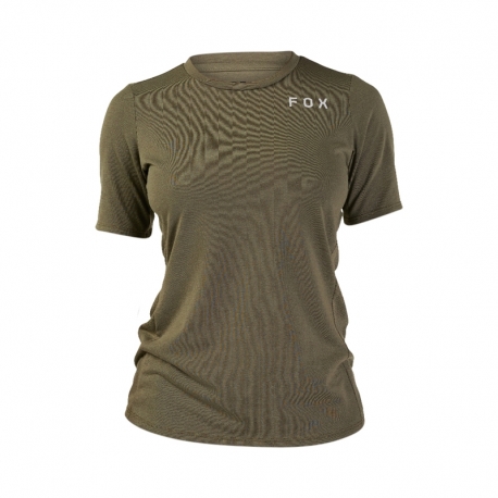 KOSZULKA ROWEROWA DAMSKA FOX RANGER DRIRELEASE ALYN OLIVE GREEN XS