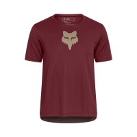 KOSZULKA ROWEROWA JUNIOR FOX RANGER HEAD RUST YS