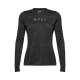 KOSZULKA ROWEROWA Z DŁUGIM RĘKAWEM DAMSKA FOX RANGER TRU DRI BLACK