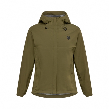 KURTKA ROWEROWA JUNIOR FOX RANGER WATER OLIVE GREEN