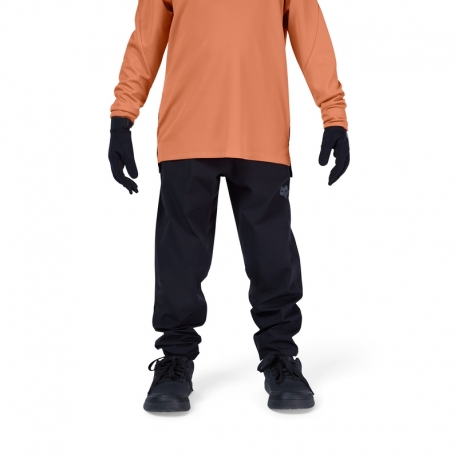 SPODNIE ROWEROWE JUNIOR FOX RANGER WATER BLACK