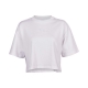 T-SHIRT DAMSKI FOX WORDMARK OS CROP WHITE